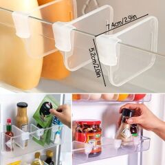 10'lu Şeffaf Buzdolabı Dolap İçi Bölümleyici Aparatlar