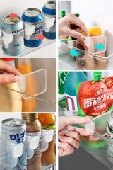 10'lu Şeffaf Buzdolabı Dolap İçi Bölümleyici Aparatlar