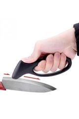 KanguruMarkt® Kolay Tutuş Saplı Paslanmaz Çelik Manuel Bıçak Bileme Aleti