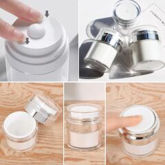 Hava Pompalı Doldurulabilir Vakumlu Ürün Şişesi