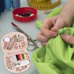 Çok Fonksiyonlu Mini Çanta Boy Seyahat Tipi Dikiş Seti