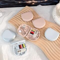 KanguruMarkt® Çok Fonksiyonlu Mini Çanta Boy Seyahat Tipi Dikiş Seti