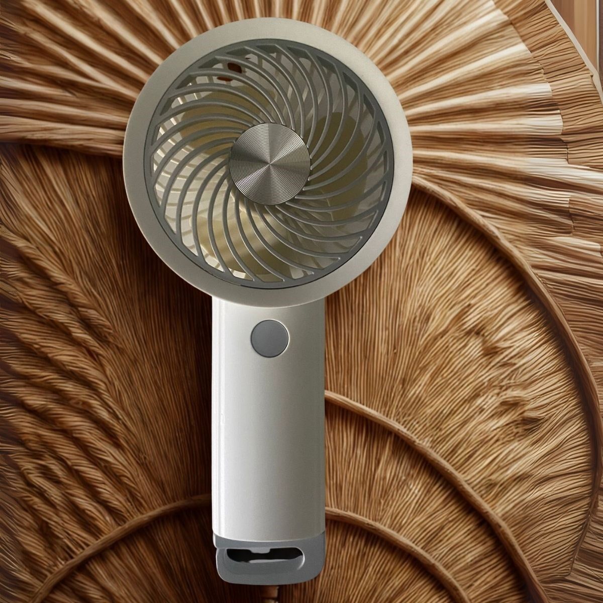 KanguruMarkt®  USB ile Şarj Olabilen 3 Ayarlı Fan Modlu Çanta Tipi El Fanı