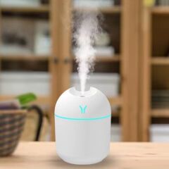 KanguruMarkt® Işıklı Kuru Havayı Azaltan ve Aromaterapi Deneyimi Sunan Hava ve Oda Nemlendirici