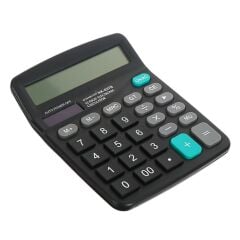 KanguruMarkt® Standart Fonksiyonlu 12 Haneli Geniş LCD Ekran,Pill Masaüstü Hesap Makinesi