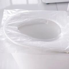 KanguruMarkt® 50 Adet Kullan At Pratik Kullanımlı Hijyenik Klozet Kapağı Poşeti