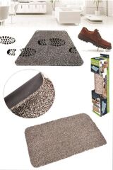 KanguruMarkt® Çamaşır Makinesinde Yıkanabilir Kir Toz Emici Mikrofiberli Paspas