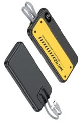 KanguruMarkt® 10000 mAh Hızlı Şarj Özellikli Aynı Anda 4 Cihazı Şarj Edebilen Powerbank