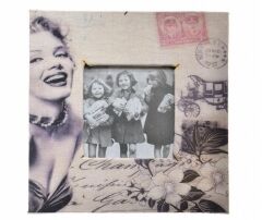 KanguruMarkt® Decotown Marilyn Monroe Tasarım Ahşap Resim Fotoğraf Çerçevesi