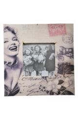 Decotown Marilyn Monroe Tasarım Ahşap Resim Çerçevesi