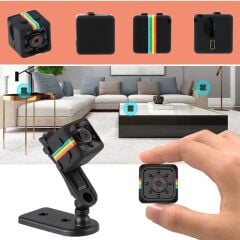 KanguruMarkt® Mini Boy Küp Tipi Gece Görüşlü HD Kaliteli Güvenlik Kamerası