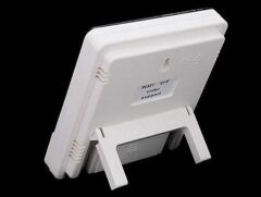 Bebek Odası Masaüstü Dijital Termometre Nem Ölçer Higrometre Saat