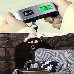 KanguruMarkt® Dijital Ekranlı Valiz Kilo Ölçücü Hassas Valiz Tartısı