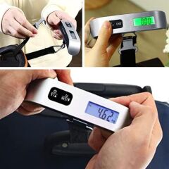 KanguruMarkt® Dijital Ekranlı Valiz Kilo Ölçücü Hassas Valiz Tartısı