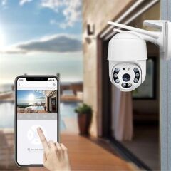 KanguruMarkt® 20 MP HD Lens İç Dış Mekan Suya Danıklı IP Wifi Network Güvenlik Kamerası Wifi Kamera