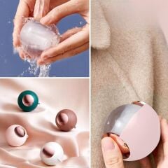 KanguruMarkt® Taşınabilir ve Yıkanabilir Tiftik Ve Tüy Toplayıcı Kıl Toz Elbise Tiftik Temizleyici Top