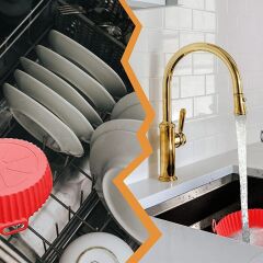 KanguruMarkt® Renkli Isıya Dayanıklı Yıkanılabilir Silikon Fırın Ve Airfryer Yuvarlak Model Pişirme Matı 20 Cm