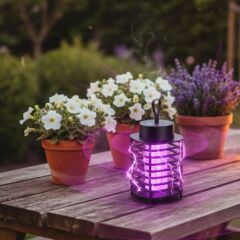 KanguruMarkt® Otomatik Akıllı Sivrisinek Öldürme Lambası Şarj Elektrik Çarpması Sivrisinek Kovucu Lamba Öldürmek Masaüstü Duvar Asmak Sinek Kıran Y20