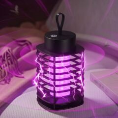 KanguruMarkt® Otomatik Akıllı Sivrisinek Öldürme Lambası Şarj Elektrik Çarpması Sivrisinek Kovucu Lamba Öldürmek Masaüstü Duvar Asmak Sinek Kıran Y20