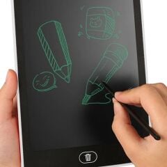 KanguruMarkt®  8.5 inç Renksiz Silinebilir Kalemli Yazı Tableti
