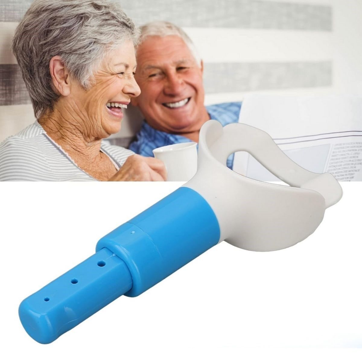 KanguruMarkt®  Taşınabilir Karın Kası Çalıştırıcı Solunum Egzersiz Eğitmeni Nefes Egzersiz Aparatı