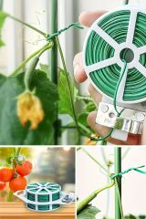 50 M Kendiliğinden Kesici Bıçaklı Saksı Sabitleme Teli