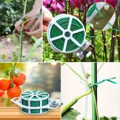 50 M Kendiliğinden Kesici Bıçaklı Saksı Sabitleme Teli