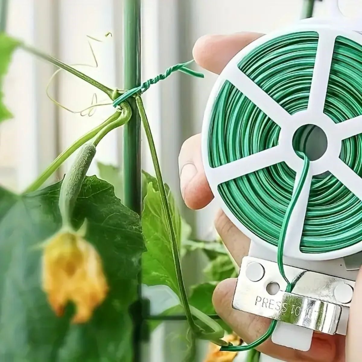 50 M Kendiliğinden Kesici Bıçaklı Saksı Sabitleme Teli