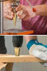 3 Parça Kademeli Matkap Ucu Paslanmaz