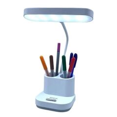 KanguruMarkt® Kalemlikli USBli Dokunmatik 3 Kademeli 360 Derece Özel Göz Korumalı led Lityum Masa Lambası