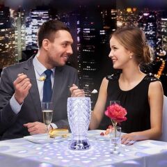 Balık Süzgeç Model Kristal Akrilik Led