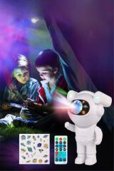 Stickerlı Kumandalı ASTRONOT Model Gece Lambası