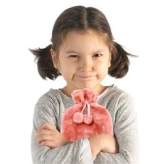 KanguruMarkt® 2 Litre Ponponlu Peluş Sıcak Su Torbası 1.Sınıf Kauçuk Malzeme