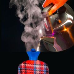 KanguruMarkt® 2 Litre Polar Kılıflı Sıcak Su Torbası 1. Sınıf  Kavuçuk Malzeme