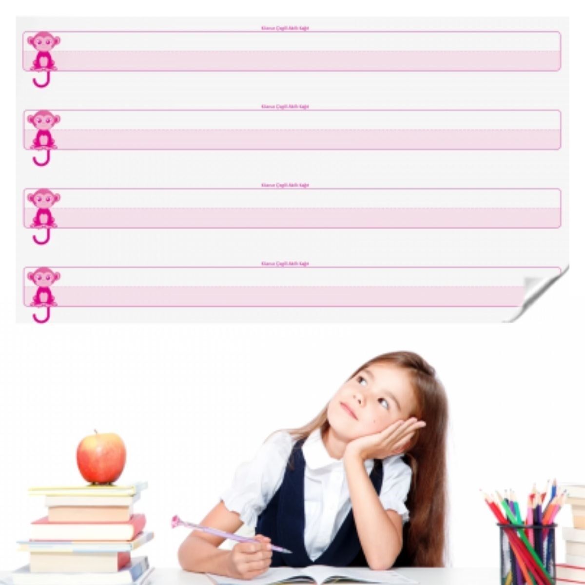 Akıllı Kağıt Yazı Tahtası Duvarda İz Bırakmaz